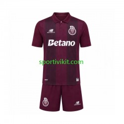 Completo da calcio Bambini FC Porto Maglia Seconda 2026-2027 Manica Corta