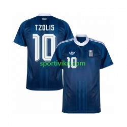 Grecia Christos Tzolis 17 Uomo Maglia Seconda 2026-2027 Manica Corta