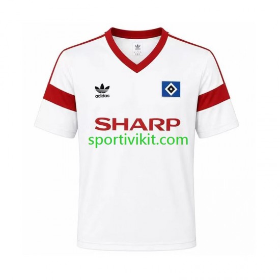 Hamburger SV Retro 1988 Uomo Maglia Prima Manica Corta