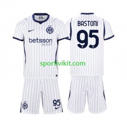 Completo da calcio Bambini Inter Milan Alessandro Bastoni 95 Maglia Seconda 2026-2027 Manica Corta