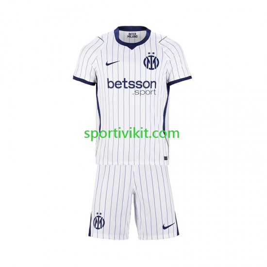 Completo da calcio Bambini Inter Milan Maglia Seconda 2026-2027 Manica Corta