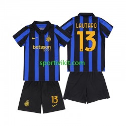 Completo da calcio Bambini Inter Milan Lautaro Martinez 13 Maglia Prima 2026-2027 Manica Corta