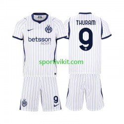 Completo da calcio Bambini Inter Milan Marcus Thuram 9 Maglia Seconda 2026-2027 Manica Corta