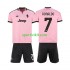 Completo da calcio Bambini Juventus Cristiano Ronaldo 7 Maglia Seconda 2026-2027 Manica Corta