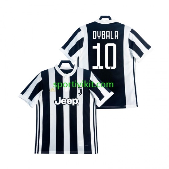 Juventus DYBALA 21 Retro 2017 2018 Uomo Maglia Prima Manica Corta