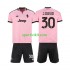 Completo da calcio Bambini Juventus Jonathan David 30 Maglia Seconda 2026-2027 Manica Corta