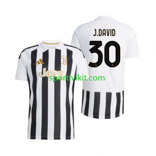 Juventus Jonathan David 30 Uomo Maglia Prima 2026-2027 Manica Corta