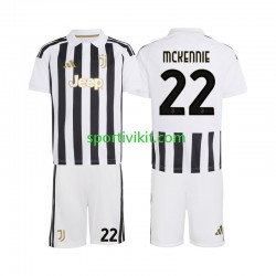 Completo da calcio Bambini Juventus Weston McKennie 22 Maglia Prima 2026-2027 Manica Corta