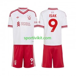 Completo da calcio Bambini Liverpool Alexander Isak 9 Maglia Seconda 2026-2027 Manica Corta