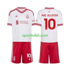 Completo da calcio Bambini Liverpool Alexis Mac Allister 10 Maglia Seconda 2026-2027 Manica Corta