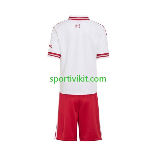 Completo da calcio Bambini Liverpool Maglia Seconda 2026-2027 Manica Corta