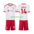 Completo da calcio Bambini Liverpool Federico Chiesa 14 Maglia Seconda 2026-2027 Manica Corta