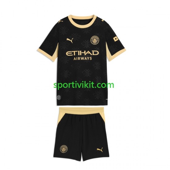 Completo da calcio Bambini Manchester City Maglia Seconda 2026-2027 Manica Corta