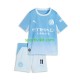 Completo da calcio Bambini Manchester City Jeremy Doku 11 Maglia Prima 2026-2027 Manica Corta