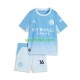 Completo da calcio Bambini Manchester City Rodri 16 Maglia Prima 2026-2027 Manica Corta
