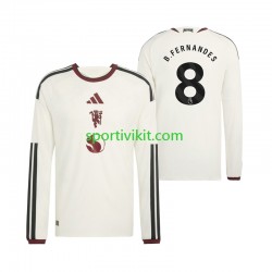 Manchester United Bruno Fernandes 8 Uomo Maglia Terza 2026-2027 Manica Lunga