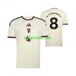 Manchester United Bruno Fernandes 8 Uomo Maglia Terza 2026-2027 Manica Corta