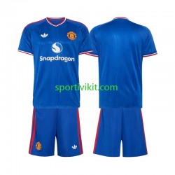 Completo da calcio Bambini Manchester United Maglia Seconda 2026-2027 Manica Corta