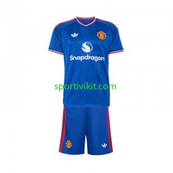 Completo da calcio Bambini Manchester United Maglia Seconda 2026-2027 Manica Corta