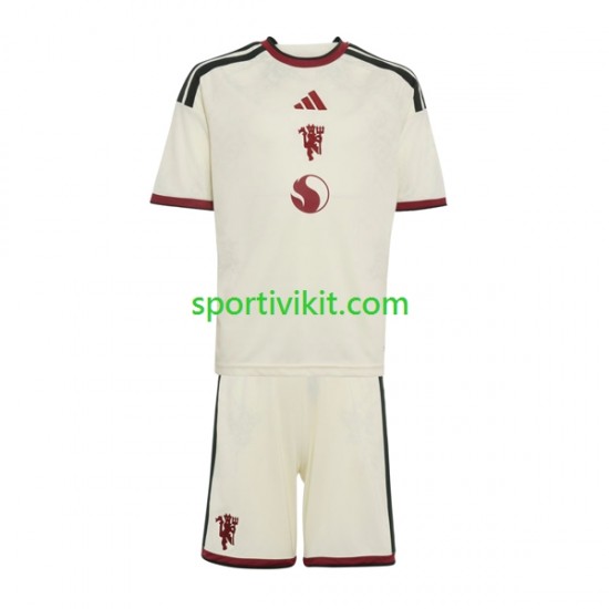 Completo da calcio Bambini Manchester United Maglia Terza 2026-2027 Manica Corta