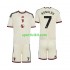 Completo da calcio Bambini Manchester United Cristiano Ronaldo 7 Maglia Terza 2026-2027 Manica Corta