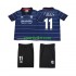 Completo da calcio Bambini Manchester United GIGGS 11 Retro 1999 2000 Maglia Seconda Manica Corta