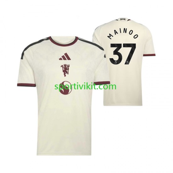 Manchester United Kobbie Mainoo 37 Uomo Maglia Terza 2026-2027 Manica Corta