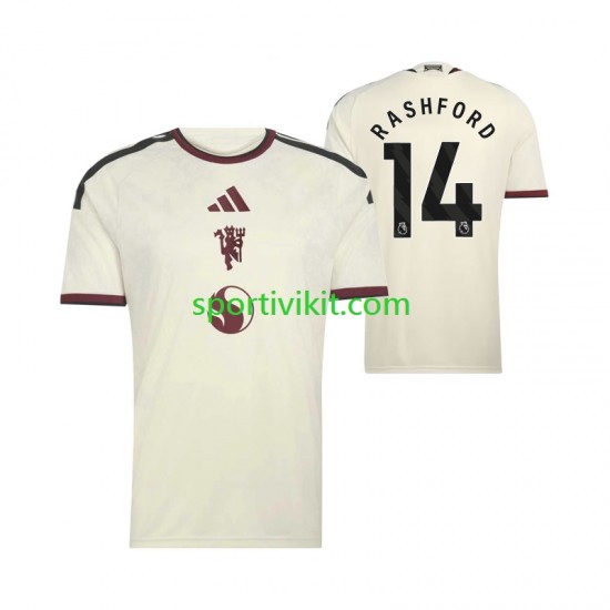 Manchester United Marcus Rashford 14 Uomo Maglia Terza 2026-2027 Manica Corta