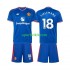 Completo da calcio Bambini Manchester United Youri Tielemans 18 Maglia Seconda 2026-2027 Manica Corta