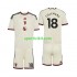 Completo da calcio Bambini Manchester United Youri Tielemans 18 Maglia Terza 2026-2027 Manica Corta