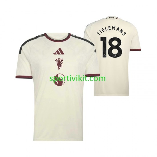Manchester United Youri Tielemans 18 Uomo Maglia Terza 2026-2027 Manica Corta