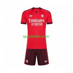 Completo da calcio Bambini Olympique Lyonnais Maglia Prima 2026-2027 Manica Corta
