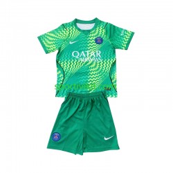 Completo da calcio Bambini Paris Saint-Germain Portiere Maglia Seconda 2026-2027 Manica Corta