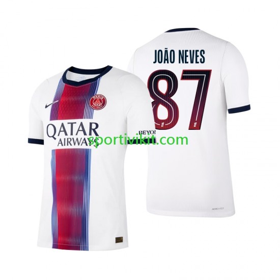 Paris Saint-Germain Joao Neves 87 Uomo Maglia Seconda 2026-2027 Manica Corta