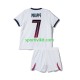 Completo da calcio Bambini Paris Saint-Germain Mbappé Kylian 7 Maglia Seconda 2026-2027 Manica Corta