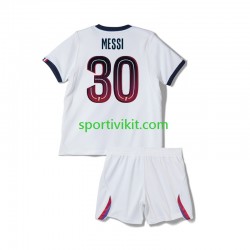 Completo da calcio Bambini Paris Saint-Germain Lionel Messi 30 Maglia Seconda 2026-2027 Manica Corta