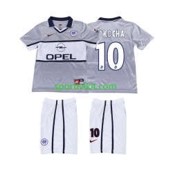 Completo da calcio Bambini Paris Saint-Germain OKOCHA 10 Retro 2000 2001 Maglia Seconda Manica Corta