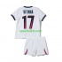 Completo da calcio Bambini Paris Saint-Germain Vitinha 17 Maglia Seconda 2026-2027 Manica Corta