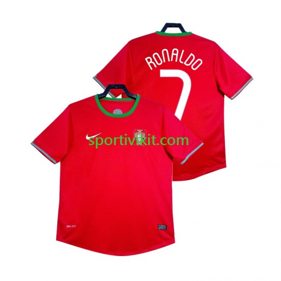 Portogallo Cristiano Ronaldo 7 Retro 2012 Uomo Maglia Prima Manica Corta
