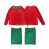 Completo da calcio Bambini Portogallo Retro 2004 Maglia Prima Manica Lunga