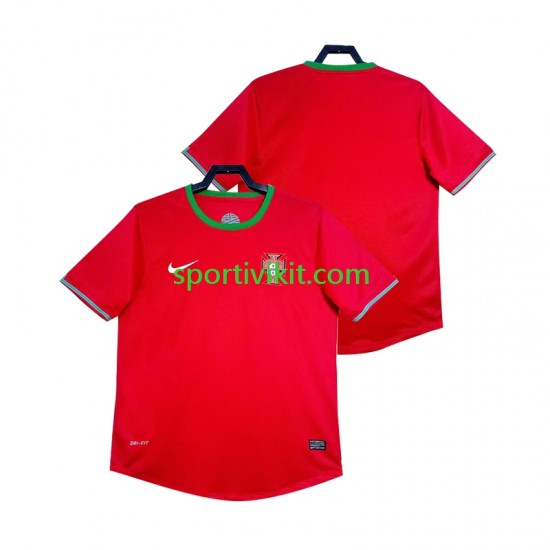 Portogallo Retro 2012 Uomo Maglia Prima Manica Corta