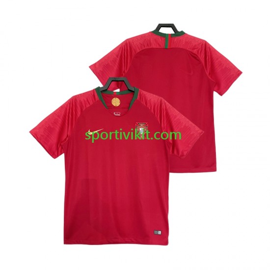 Portogallo Retro 2018 Uomo Maglia Prima Manica Corta