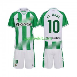 Completo da calcio Bambini Real Betis Ez Abde 10 Maglia Prima 2026-2027 Manica Corta