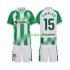 Completo da calcio Bambini Real Betis Fidalgo 15 Maglia Prima 2026-2027 Manica Corta