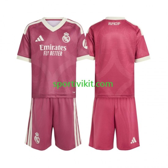Completo da calcio Bambini Real Madrid Maglia Terza 2026-2027 Manica Corta
