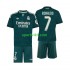 Completo da calcio Bambini Real Madrid Cristiano Ronaldo 7 Maglia Seconda 2026-2027 Manica Corta