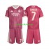 Completo da calcio Bambini Real Madrid Cristiano Ronaldo 7 Maglia Terza 2026-2027 Manica Corta