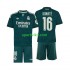 Completo da calcio Bambini Real Madrid Ibrahima Konate 16 Maglia Seconda 2026-2027 Manica Corta
