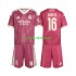 Completo da calcio Bambini Real Madrid Ibrahima Konate 16 Maglia Terza 2026-2027 Manica Corta