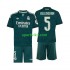 Completo da calcio Bambini Real Madrid Jude Bellingham 5 Maglia Seconda 2026-2027 Manica Corta